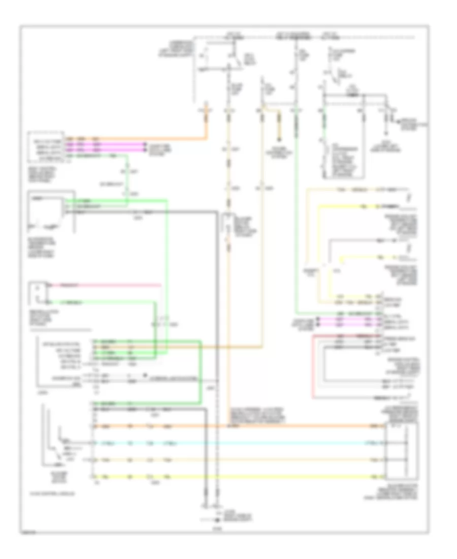 Manual AC Wiring Diagram for Chevrolet Colorado 2012