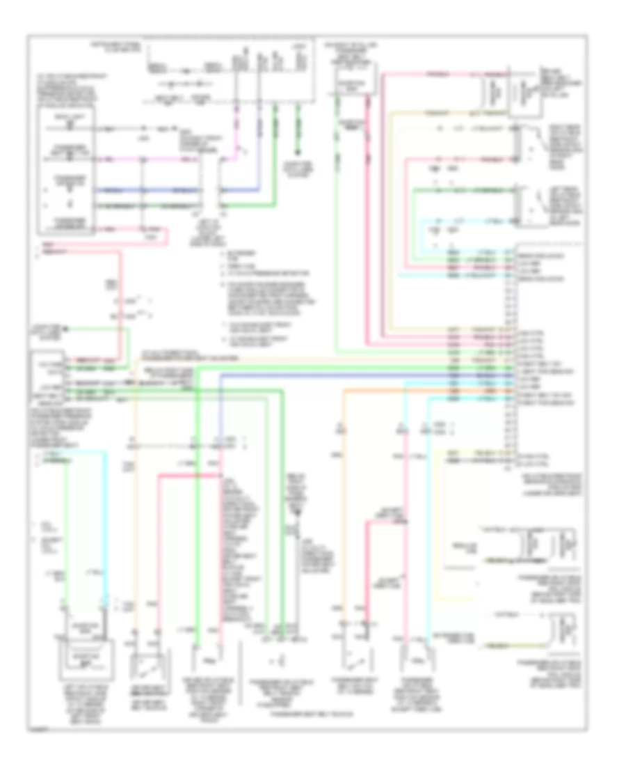Supplemental Restraints Wiring Diagram 2 of 2 for Chevrolet Cab  Chassis Silverado HD 2011 3500