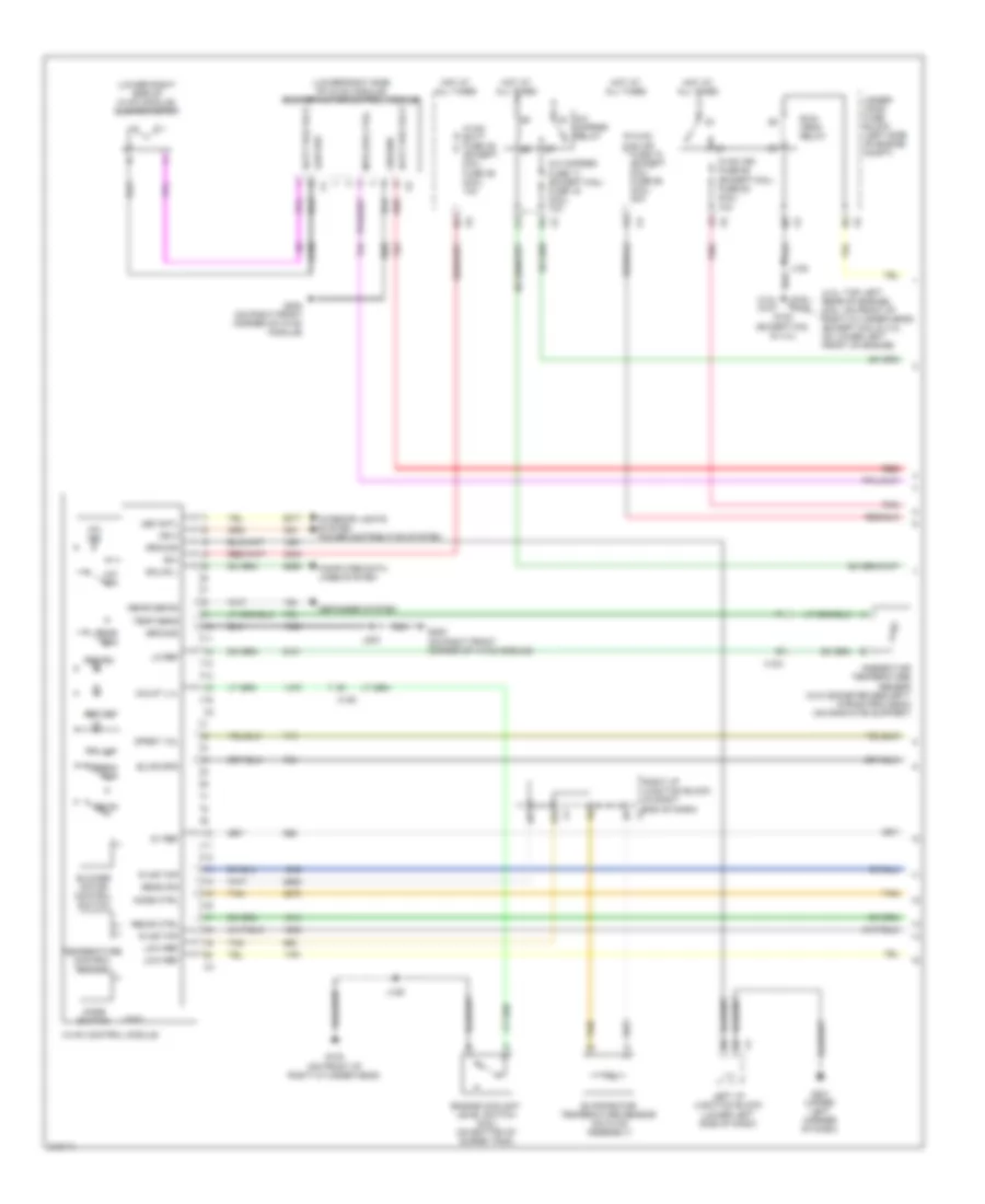 Manual AC Wiring Diagram (1 of 3) for Chevrolet Cab  Chassis Silverado 3500 HD 2011