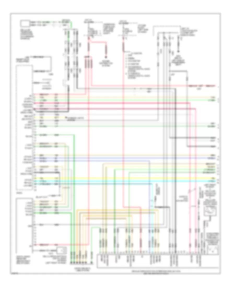 Navigation Wiring Diagram with Y91  without UQA 1 of 3 for Chevrolet Cab  Chassis Silverado HD 2011 3500