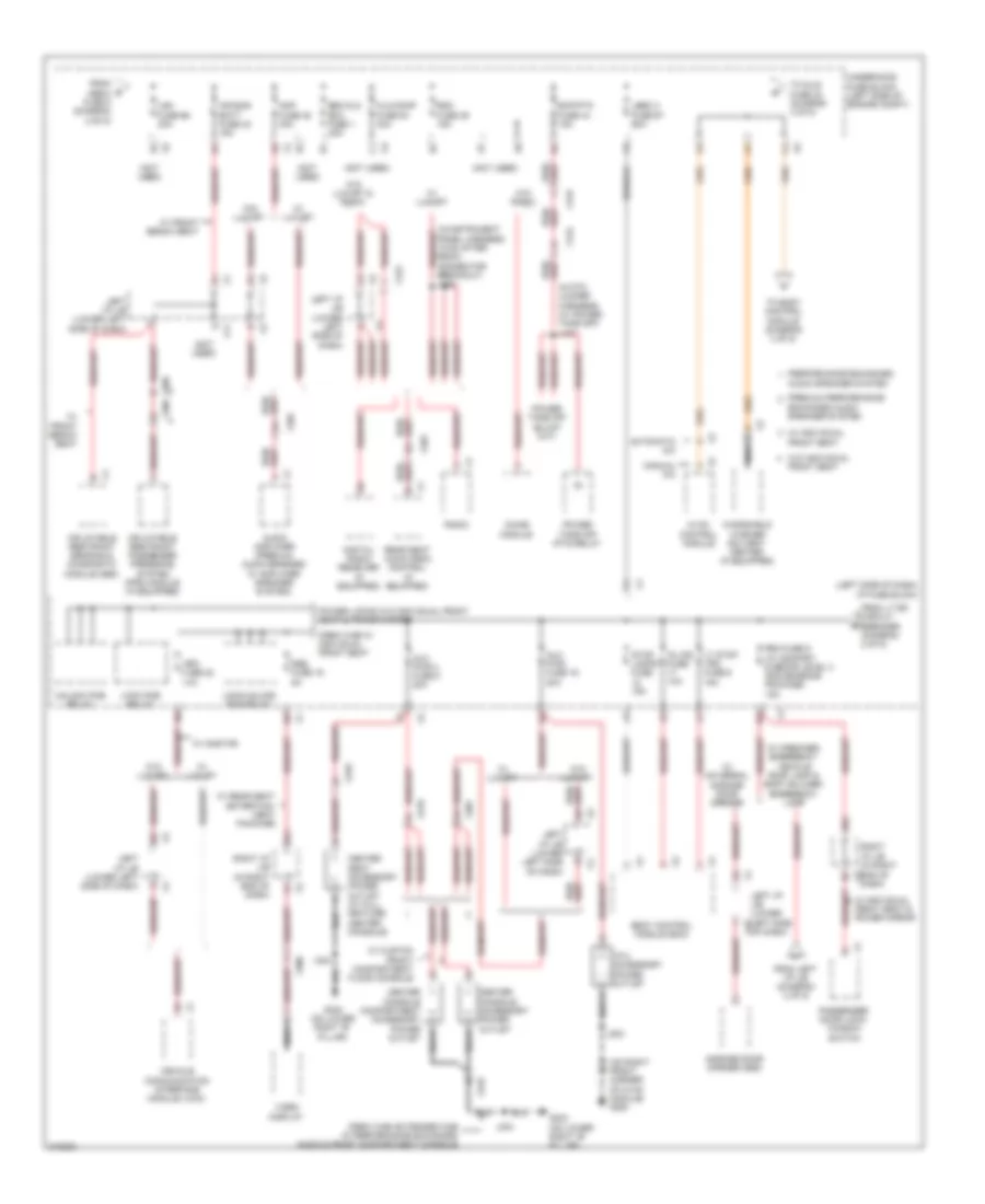 6 6L VIN 8 Power Distribution Wiring Diagram 3 of 5 for Chevrolet Cab  Chassis Silverado HD 2011 3500