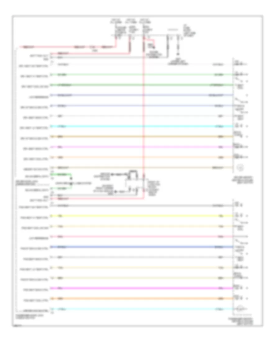 Climate Control Seats Wiring Diagram (2 of 2) for Chevrolet Cab  Chassis Silverado 3500 HD 2011