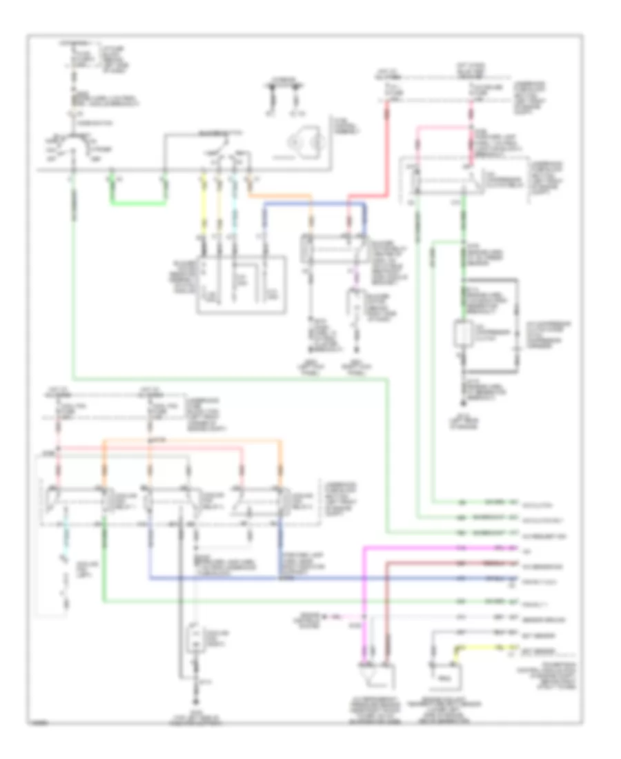 5 7L VIN G Manual A C Wiring Diagram for Chevrolet Camaro 2002