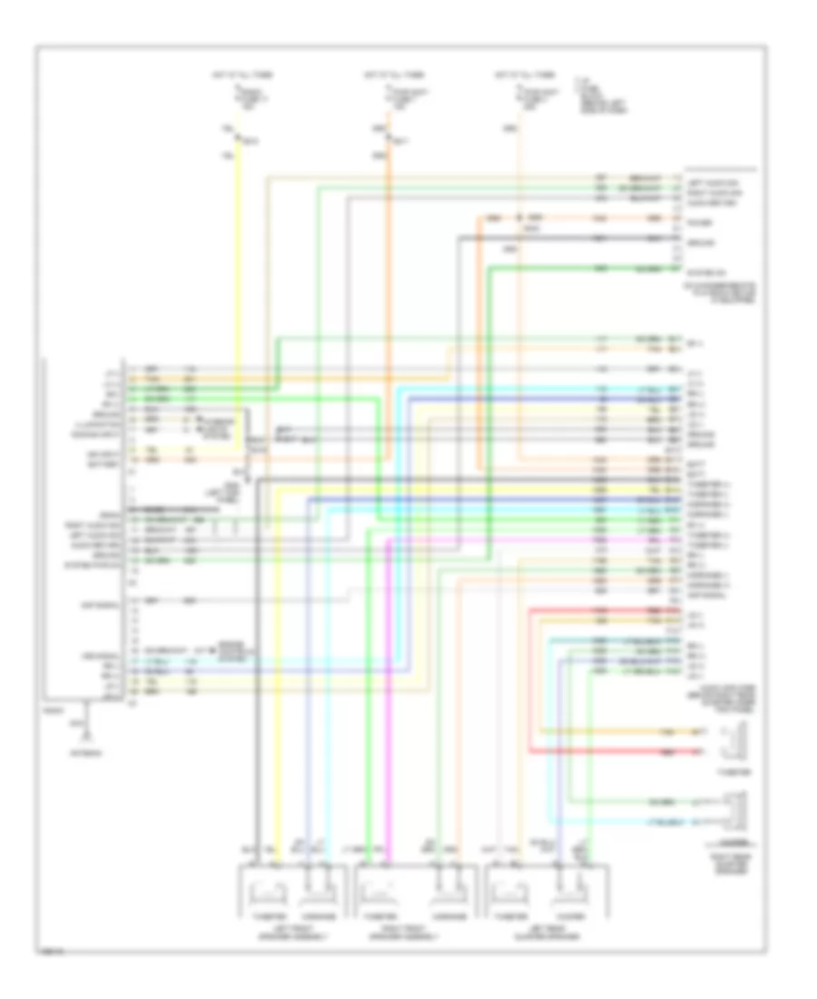 Radio Wiring Diagrams, U59 for Chevrolet Camaro 2002