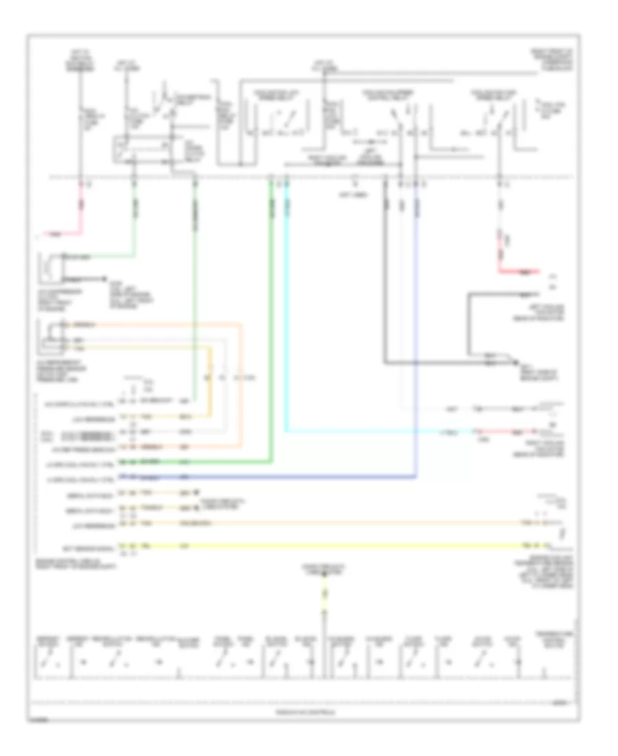 Manual AC Wiring Diagram (2 of 2) for Chevrolet Camaro LS 2011