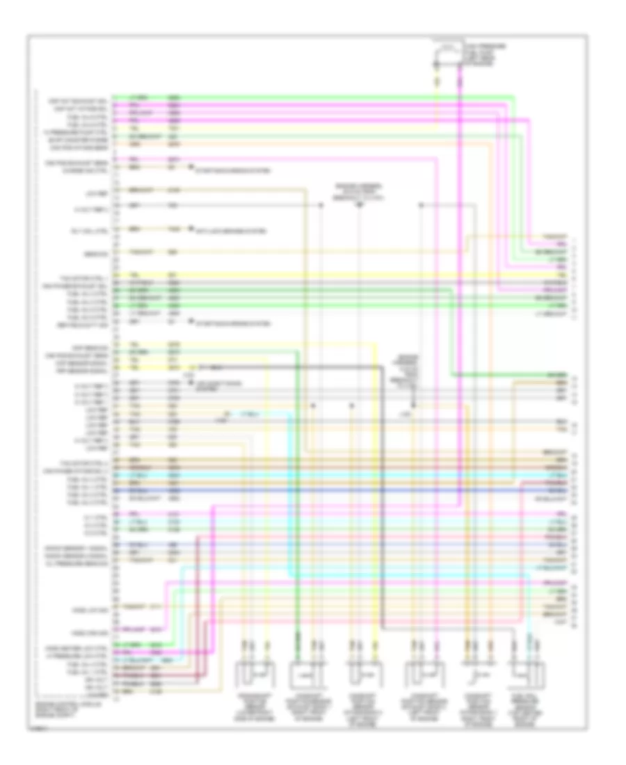 3 6L VIN D Engine Performance Wiring Diagram 1 of 6 for Chevrolet Camaro LS 2011