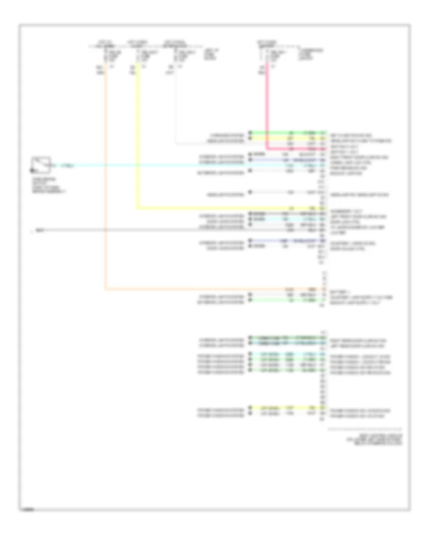 Body Control Modules Wiring Diagram 2 of 2 for Chevrolet Cab  Chassis Silverado 2004 3500