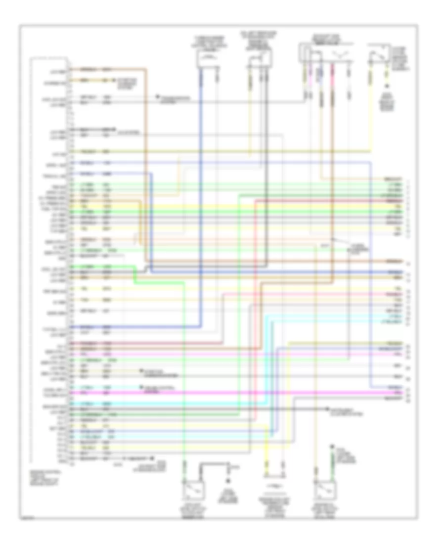 6.6L VIN 2, Engine Performance Wiring Diagram (1 of 6) for Chevrolet Cab  Chassis Silverado 3500 2004
