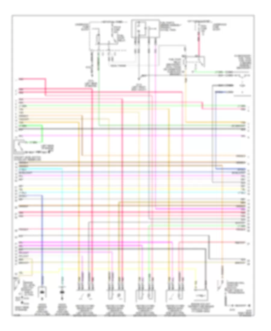 8 1L VIN G Engine Performance Wiring Diagram 2 of 5 for Chevrolet Cab  Chassis Silverado 2004 3500