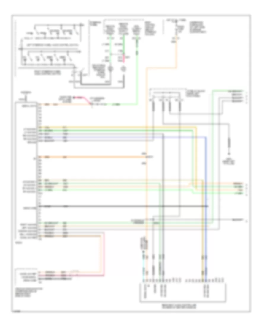 Premium Sound Radio Wiring Diagram, with CD (1 of 2) for Chevrolet Cab  Chassis Silverado 3500 2004