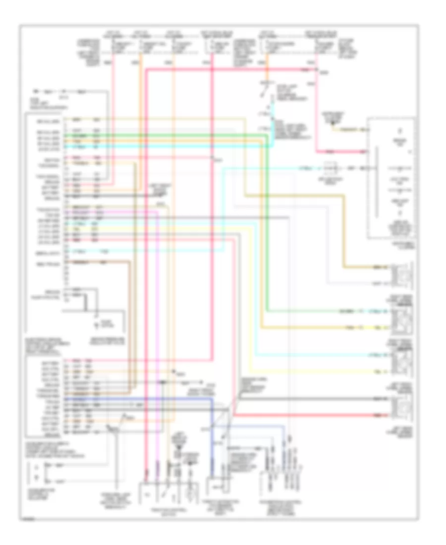 5 7L VIN G Anti lock Brake Wiring Diagrams with Traction Control for Chevrolet Camaro SS 2002