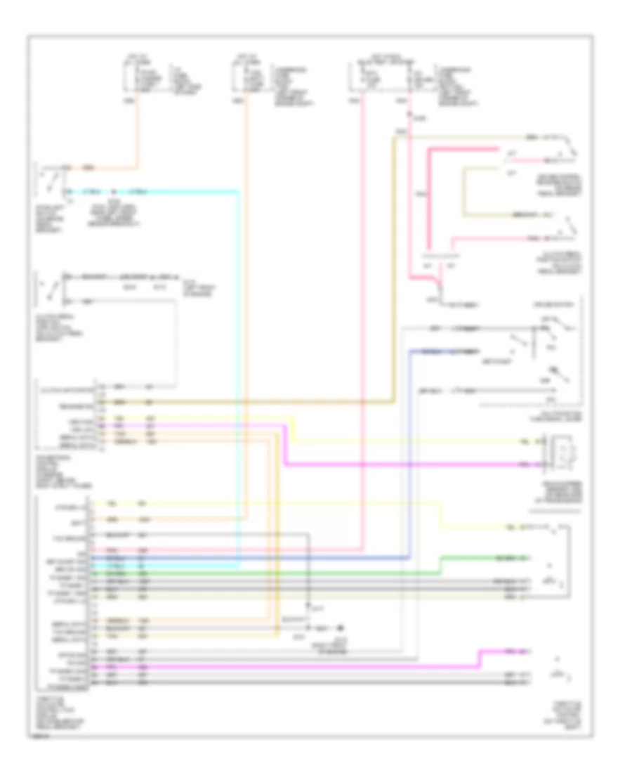 3 8L VIN K Cruise Control Wiring Diagram for Chevrolet Camaro SS 2002