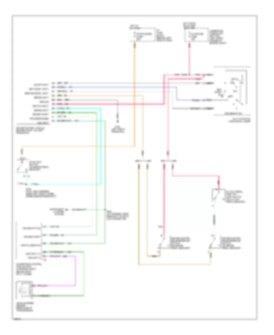 5 7L VIN G Cruise Control Wiring Diagram for Chevrolet Camaro SS 2002