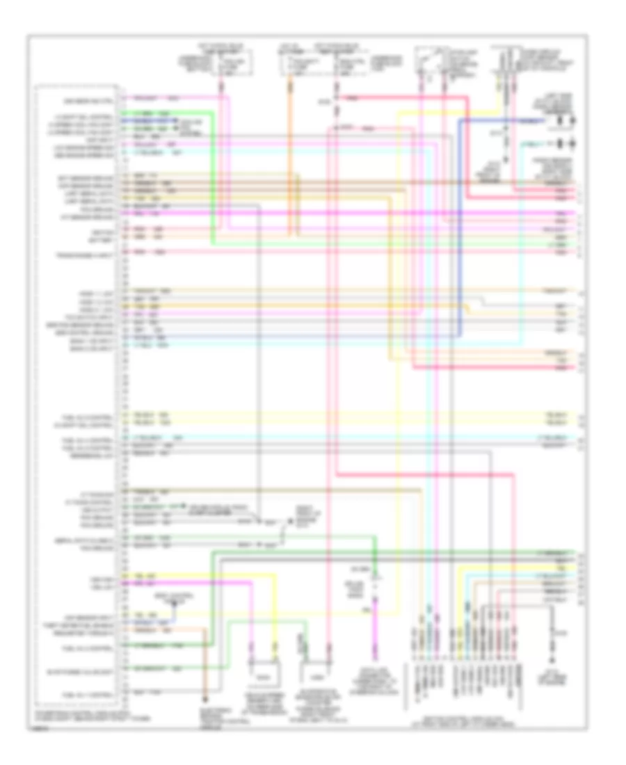 3 8L VIN K Engine Performance Wiring Diagrams 1 of 4 for Chevrolet Camaro SS 2002