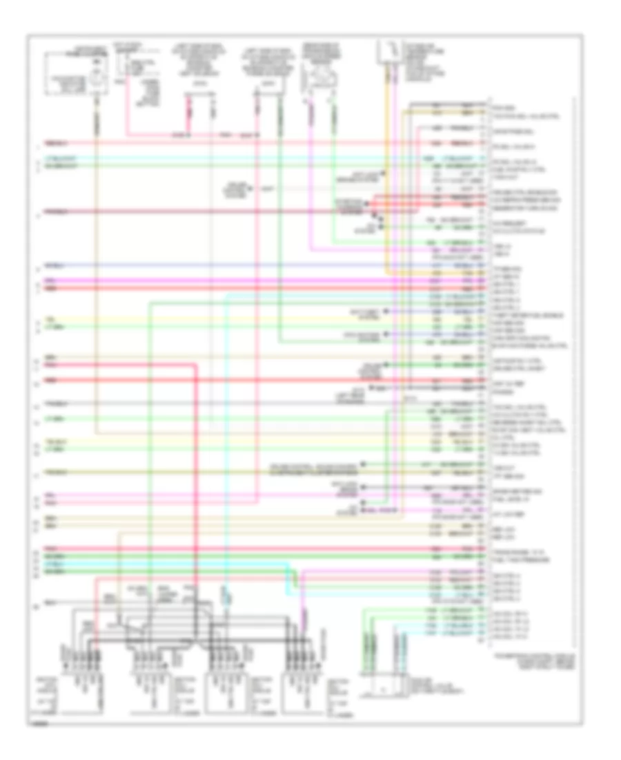 5 7L VIN G Engine Performance Wiring Diagrams 4 of 4 for Chevrolet Camaro SS 2002