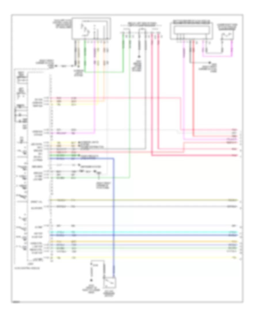 Manual AC Wiring Diagram (1 of 4) for Chevrolet Tahoe 2007