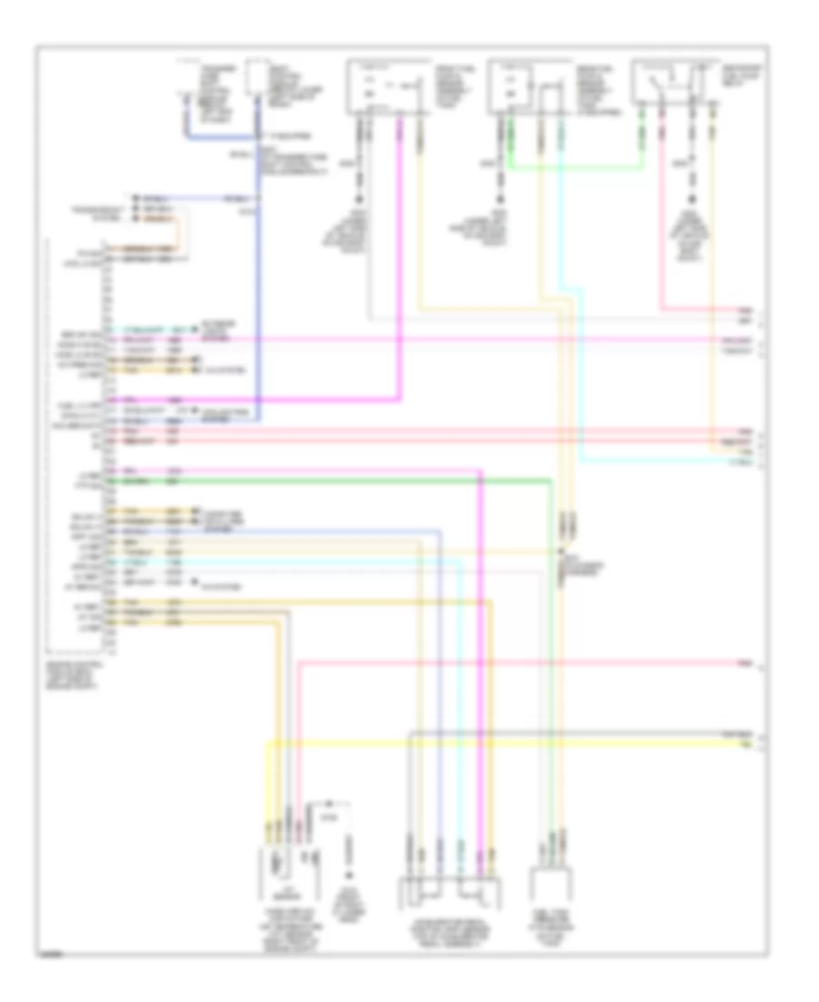 5.3L VIN 0, Engine Performance Wiring Diagram (1 of 5) for Chevrolet Tahoe 2007