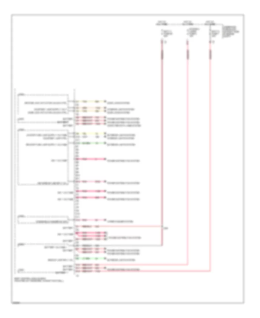 Body Control Modules Wiring Diagram 2 of 4 for Chevrolet Corvette Grand Sport 2012