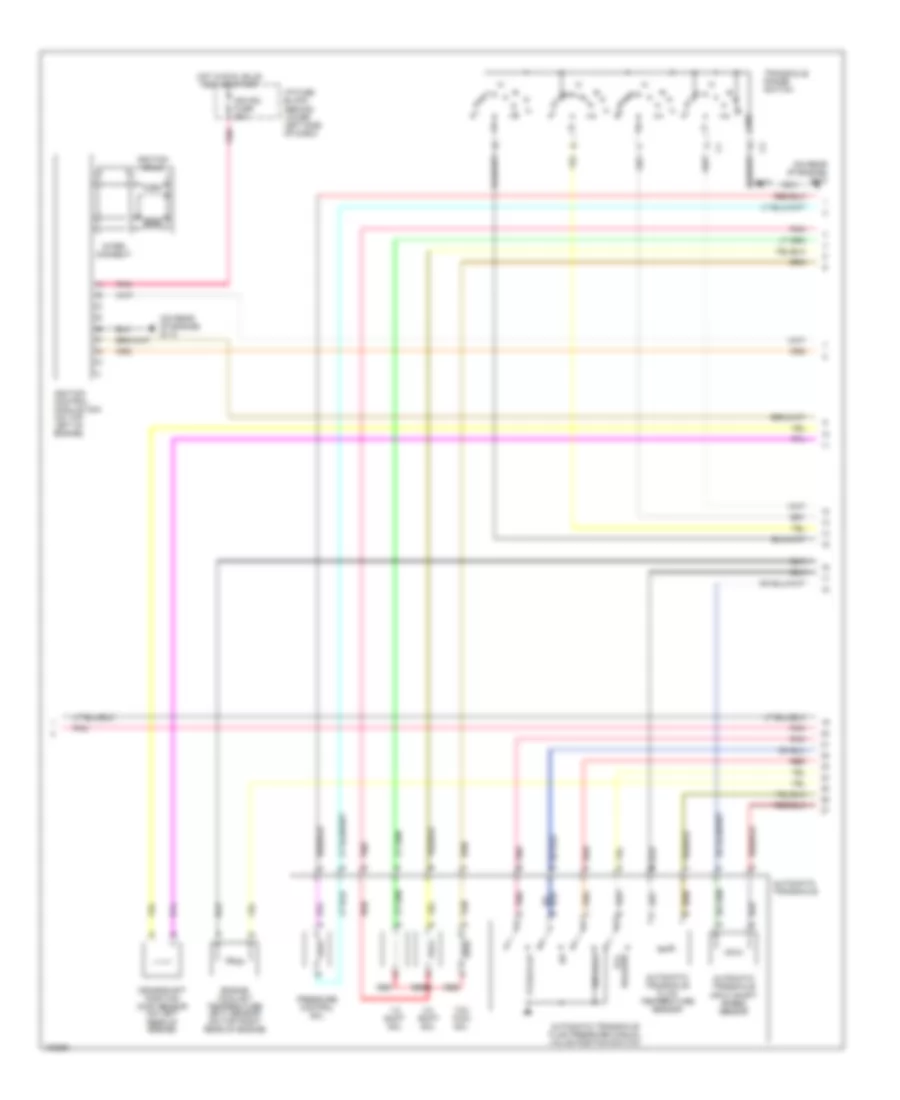 2.2L VIN F, Engine Performance Wiring Diagram (2 of 3) for Chevrolet Cavalier 2004
