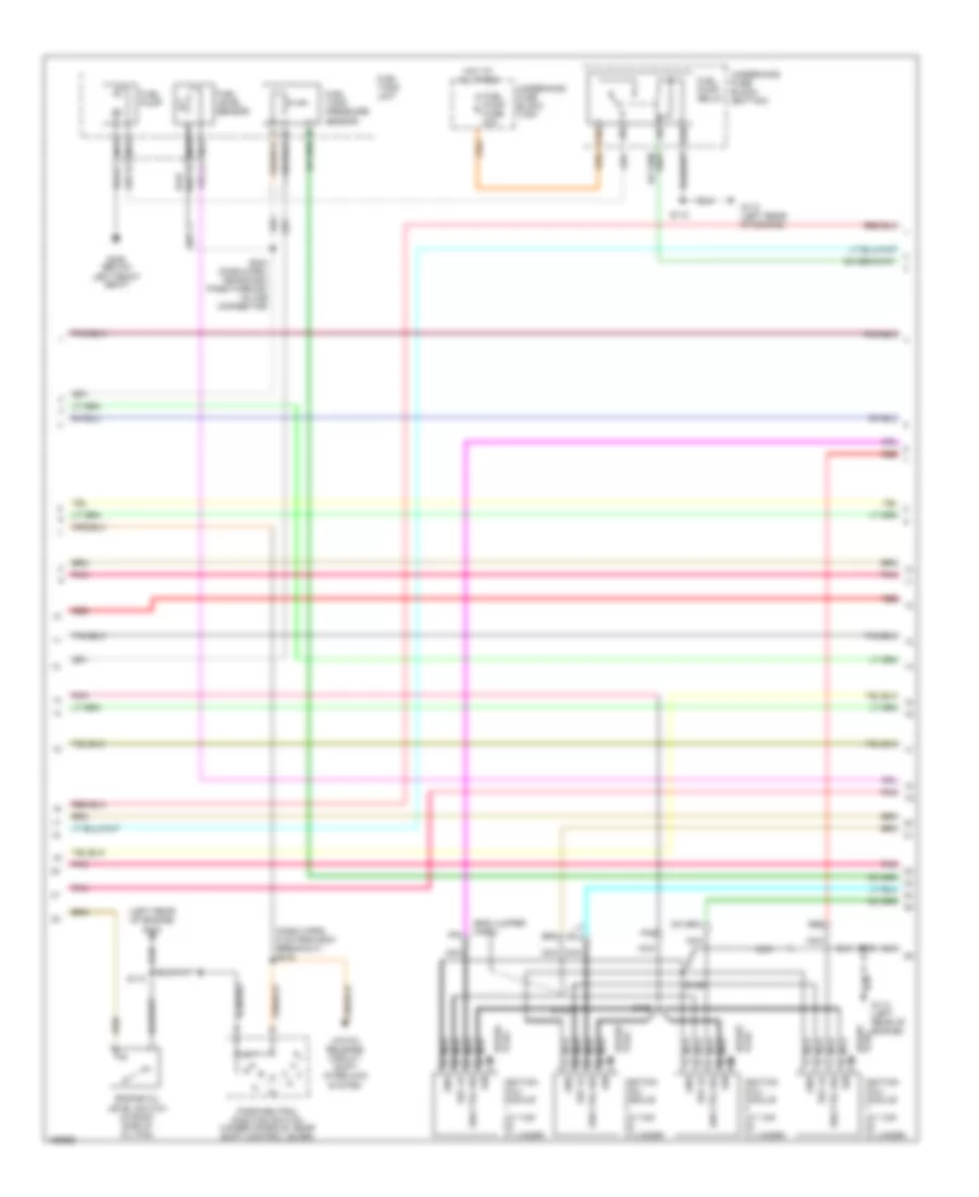 5 7L VIN G Engine Performance Wiring Diagrams 3 of 4 for Chevrolet Camaro Z28 2002
