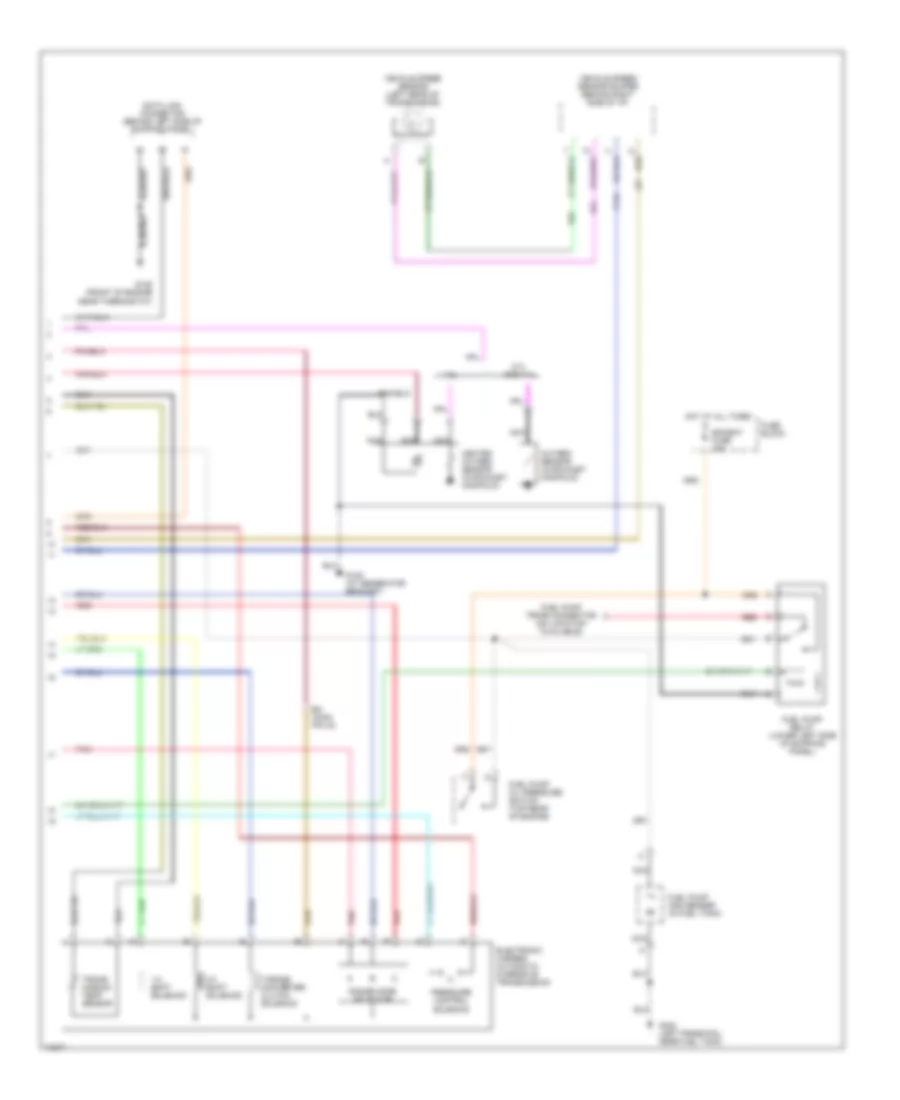 4.3L (VIN Z), Engine Performance Wiring Diagrams, AT Except Cutaway (3 of 3) for Chevrolet Cutaway G30 1995