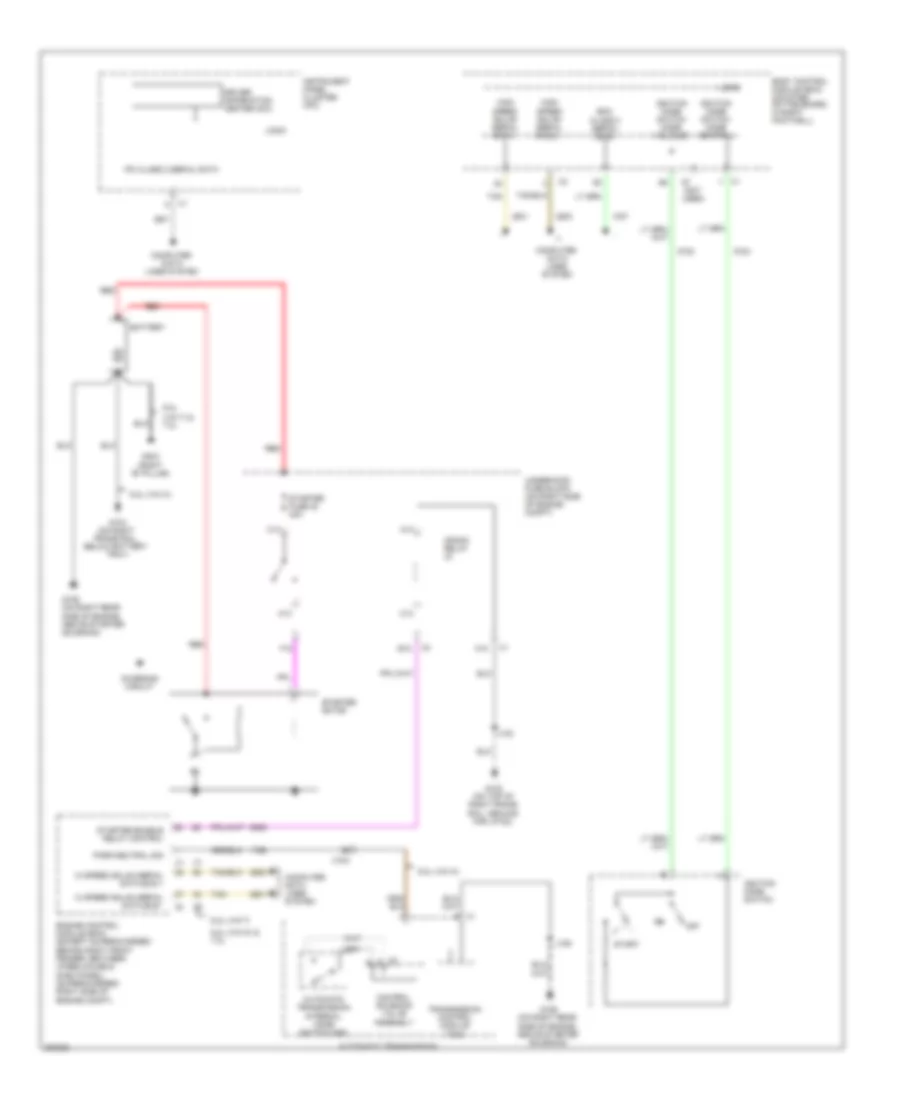 Starting Wiring Diagram for Chevrolet Corvette Z06 2012