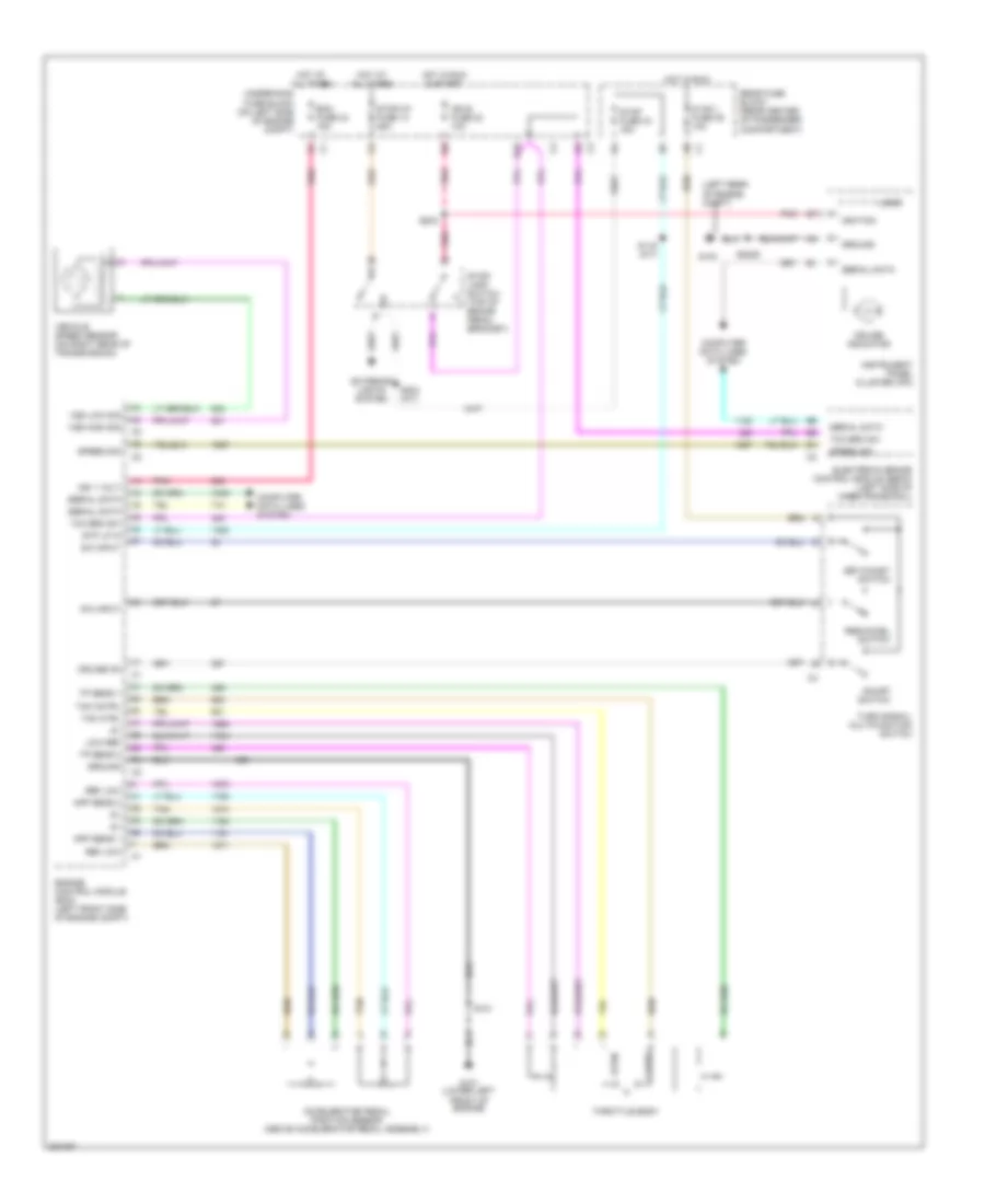 Cruise Control Wiring Diagram for Chevrolet SSR 2005