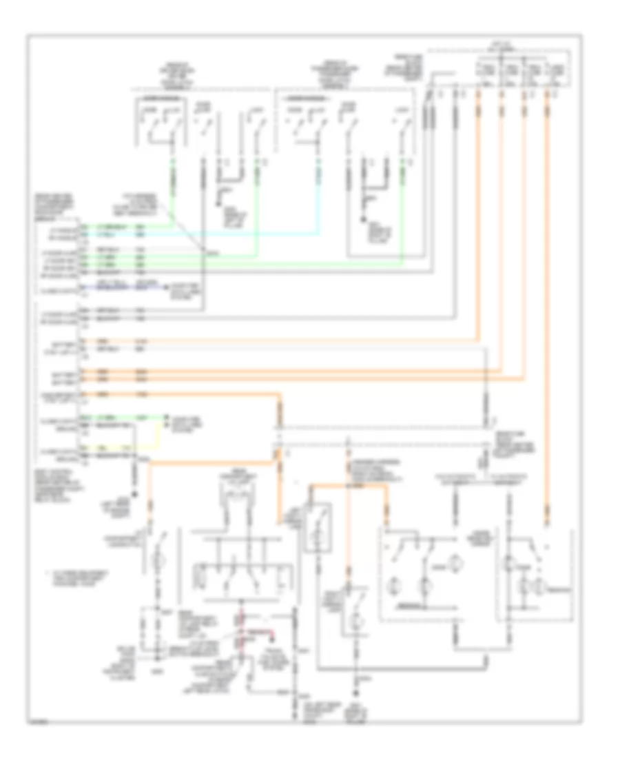 Courtesy Lamps Wiring Diagram for Chevrolet SSR 2005