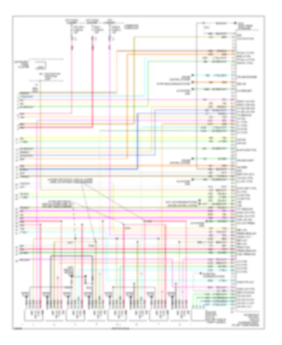 5.3L VIN T, Engine Performance Wiring Diagram (5 of 5) for Chevrolet Chevy Express H1500 2003