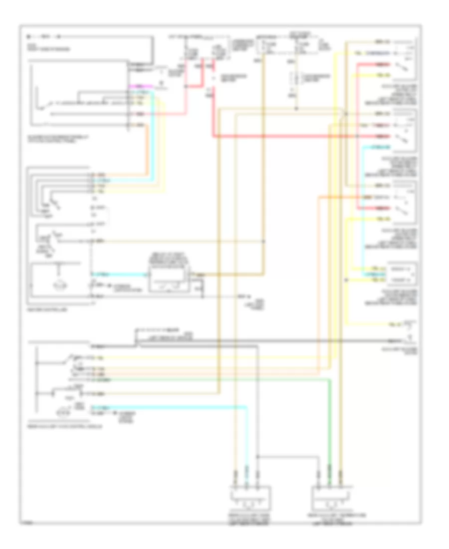 Heater Wiring Diagram for Chevrolet Chevy Express G1996 1500
