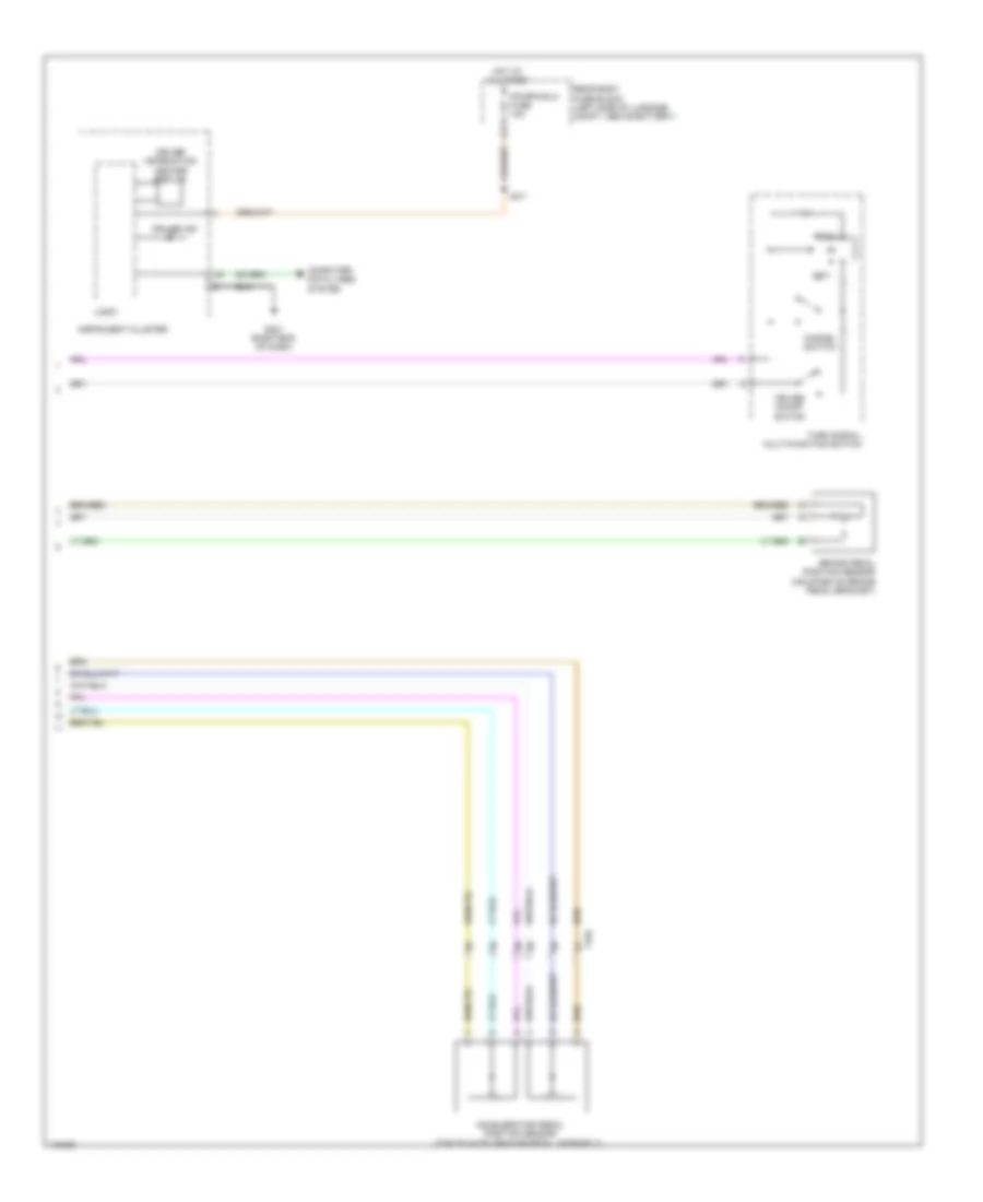 Cruise Control Wiring Diagram 2 of 2 for Chevrolet Caprice PPV 2011