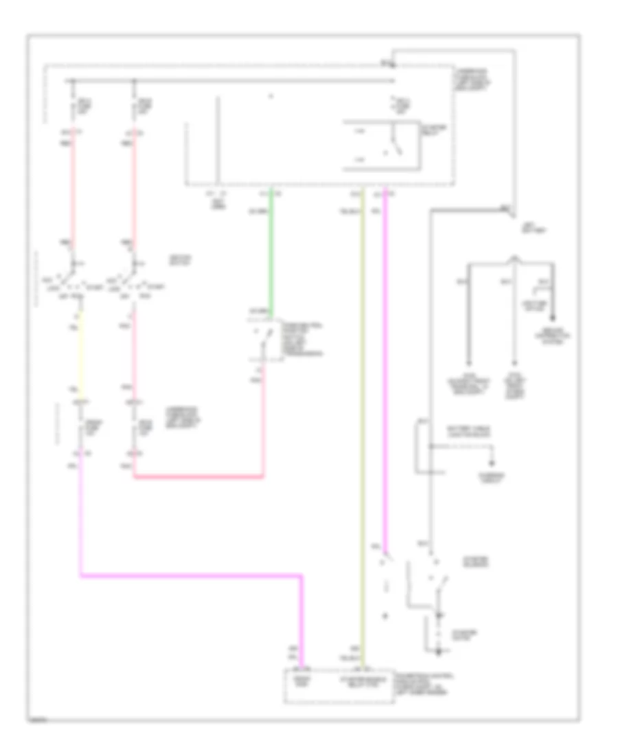 Starting Wiring Diagram for Chevrolet Suburban C2005 1500