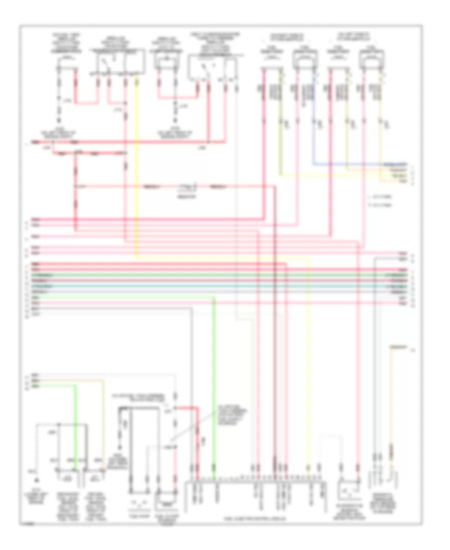 6.0L VIN B, Engine Performance Wiring Diagram (6 of 7) for Chevrolet Express 2500 2014