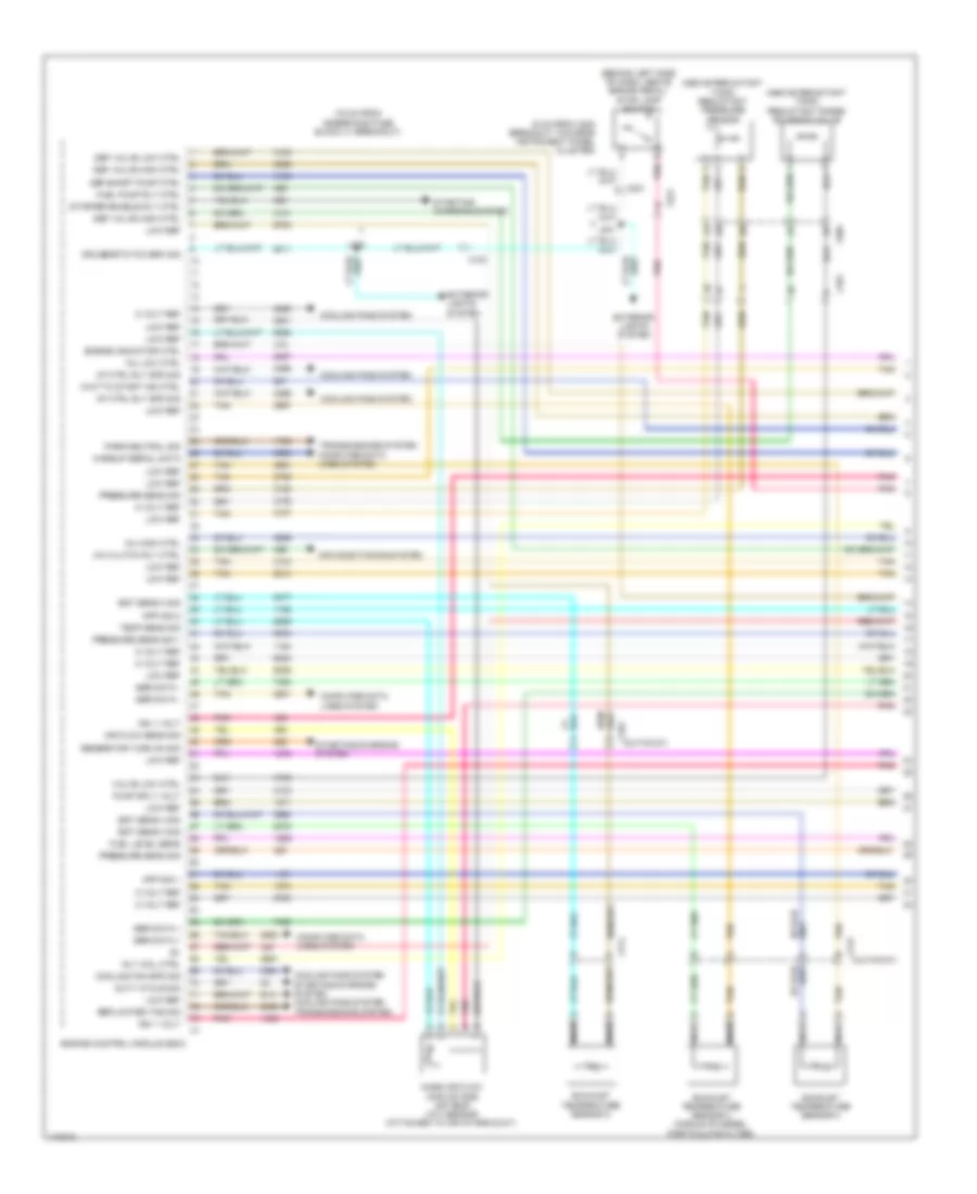 6.6L VIN L, Engine Performance Wiring Diagram (1 of 6) for Chevrolet Express 2500 2014
