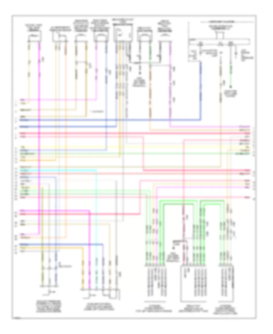 6.6L VIN L, Engine Performance Wiring Diagram (2 of 6) for Chevrolet Express 2500 2014