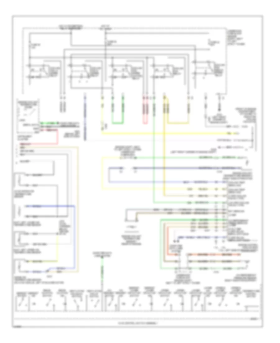Automatic AC Wiring Diagram (2 of 2) for Chevrolet Cruze Eco 2012