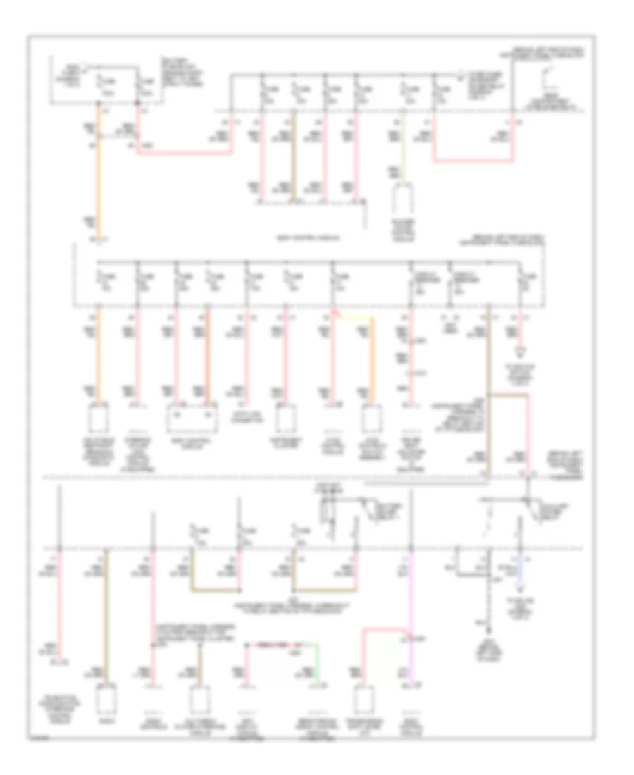 Power Distribution Wiring Diagram (3 of 4) for Chevrolet Cruze Eco 2012