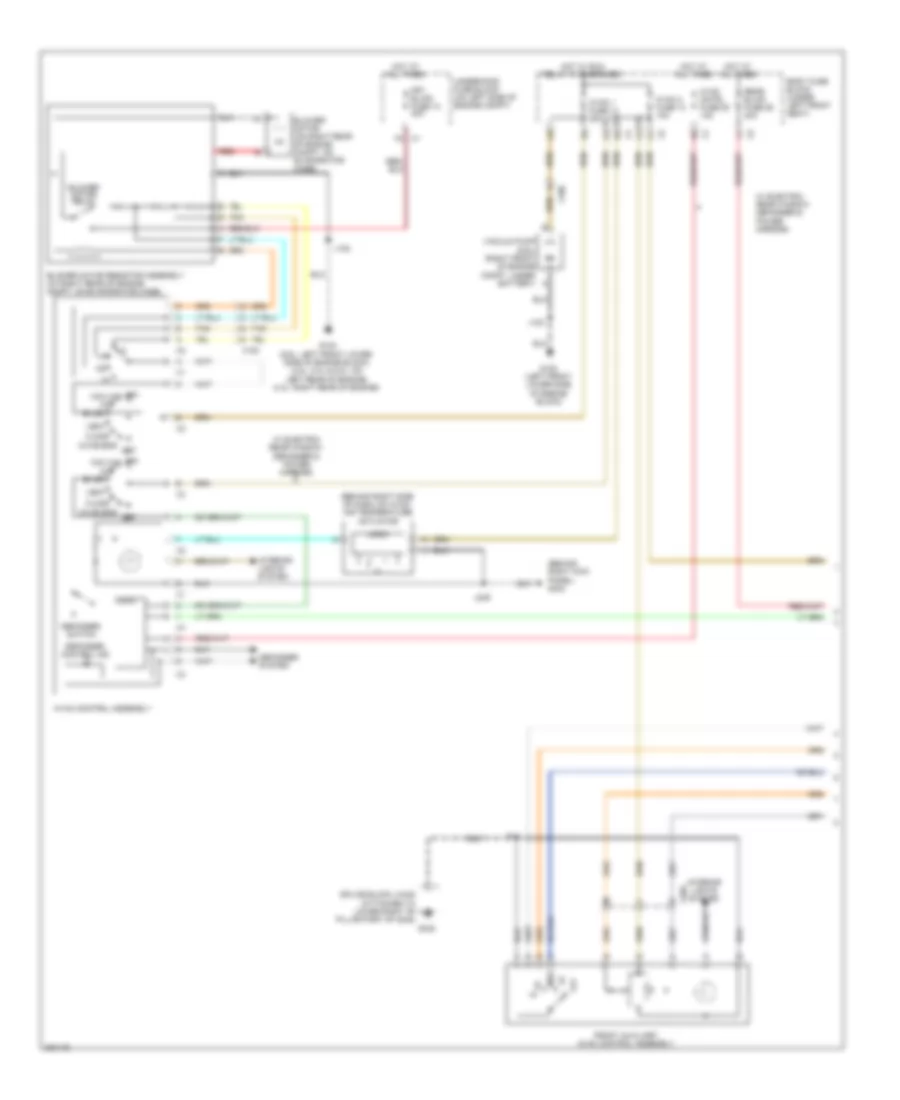 Manual AC Wiring Diagram, Cargo Van (1 of 3) for Chevrolet Chevy Express G1500 2011