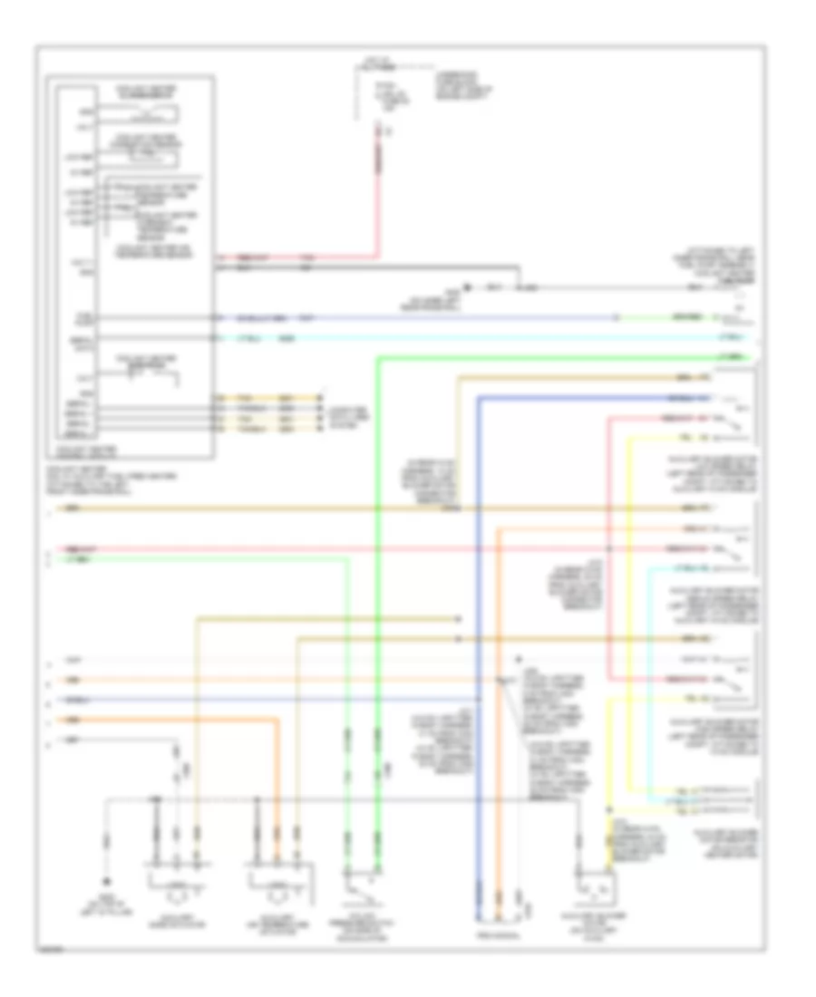 Manual AC Wiring Diagram, Cargo Van (2 of 3) for Chevrolet Chevy Express G1500 2011