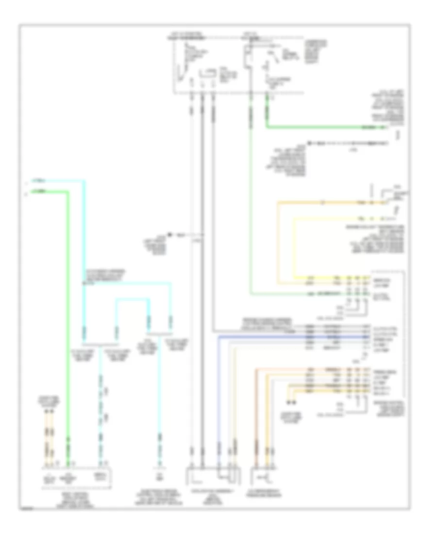 Manual AC Wiring Diagram, Cargo Van (3 of 3) for Chevrolet Chevy Express G1500 2011