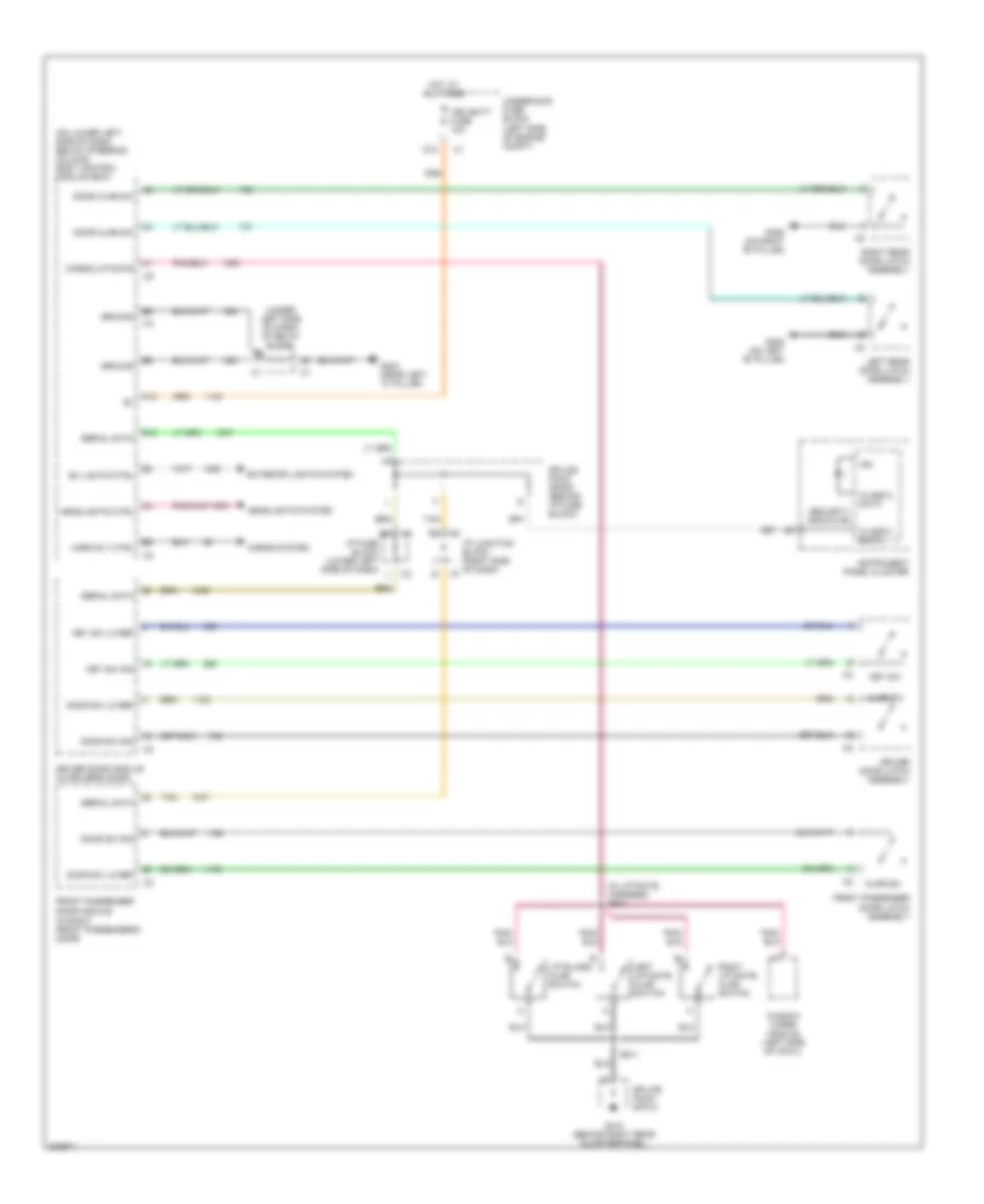 Forced Entry Wiring Diagram for Chevrolet Suburban C2005 2500