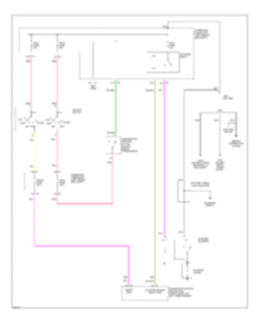 Starting Wiring Diagram for Chevrolet Suburban C2005 2500