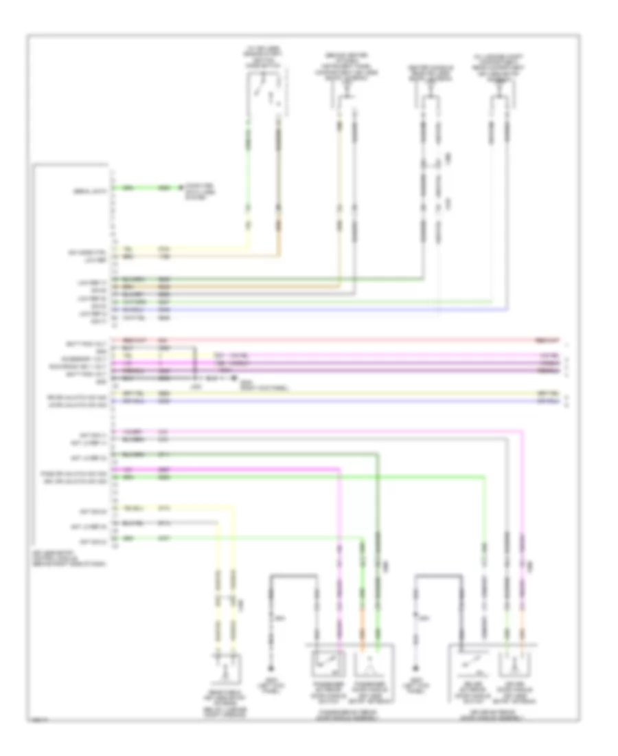 Forced Entry Wiring Diagram with Passive Keyless Entry 1 of 4 for Chevrolet Malibu LT 2013
