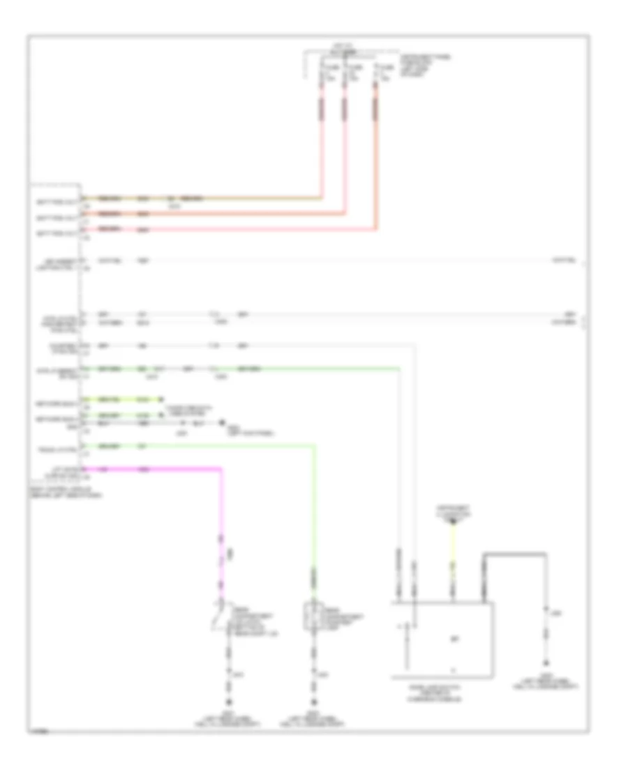 Courtesy Lamps Wiring Diagram 1 of 3 for Chevrolet Malibu LT 2013