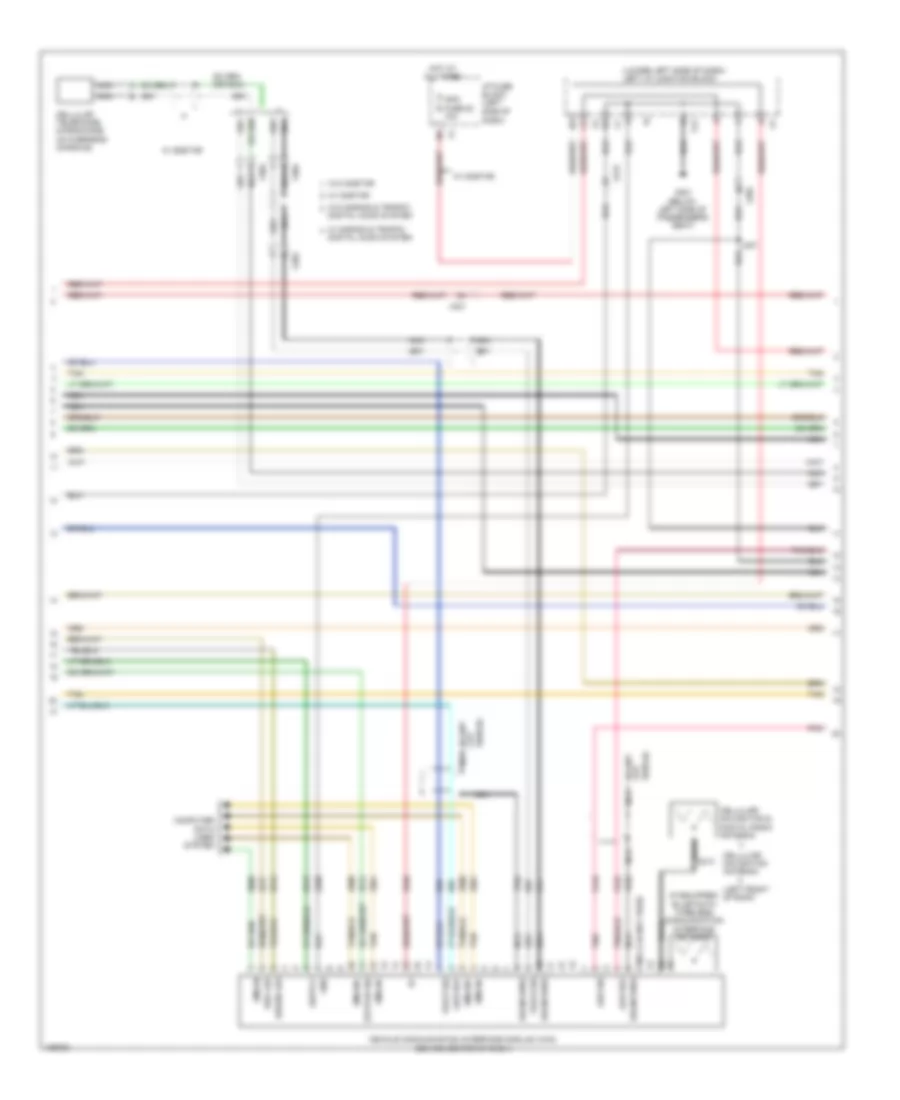 Radio Wiring Diagram, with UYS  UQA, without Y91 (2 of 5) for Chevrolet Silverado 2500 HD WT 2013