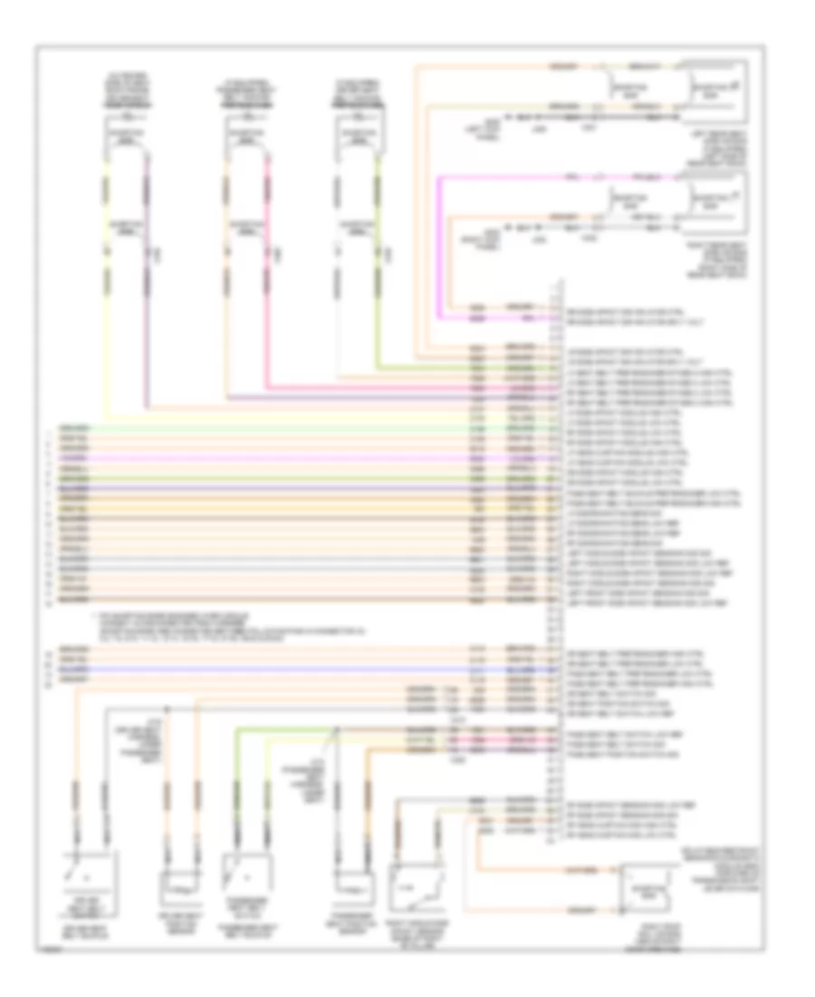 Supplemental Restraints Wiring Diagram (3 of 3) for Chevrolet Malibu LT 2013