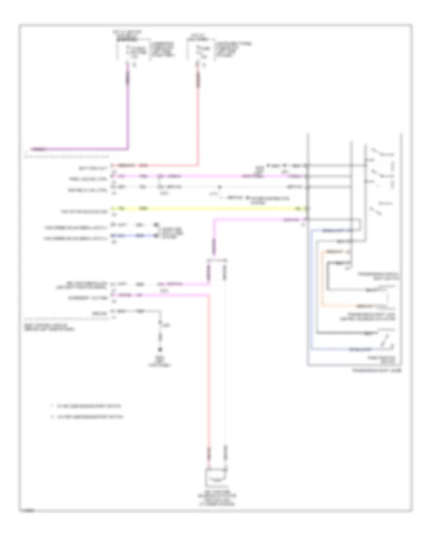 2.0L VIN X, Transmission Wiring Diagram (2 of 2) for Chevrolet Malibu LT 2013