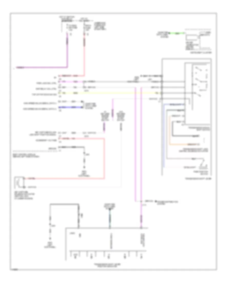 2 4L VIN R Transmission Wiring Diagram 2 of 2 for Chevrolet Malibu LT 2013