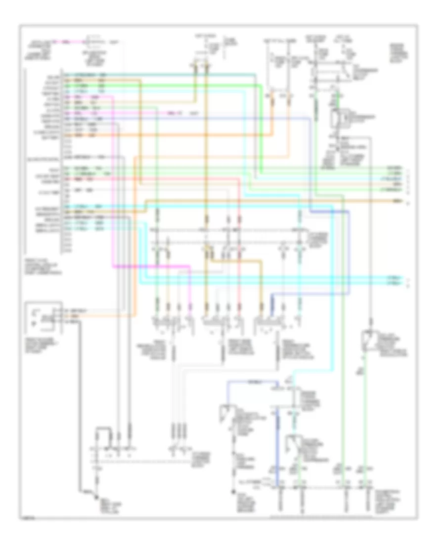 Automatic A C Wiring Diagram 1 of 2 for Chevrolet Suburban C2000 1500