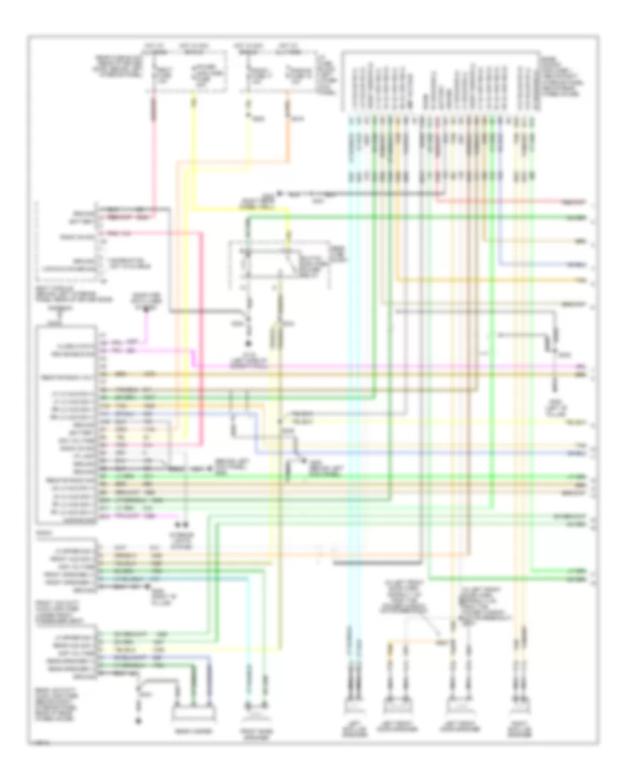 Radio Wiring Diagrams LT 1 of 4 for Chevrolet Chevy Express G2001 3500